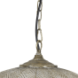 Lavello hanglamp antiek goud/wit 45 cm van het woonmerk Light & Living