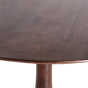 Apulia eettafel Ø150x76 cm roodbruin van het woonmerk Light&Living