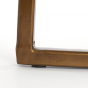 Ferati salontafel glas/goud | set van 2 van het woonmerk Light & Living