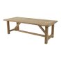 Castle tafel recycled teak 180x90 cm - bruin