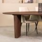 Wow eettafel mangohout 300x130 cm - espresso