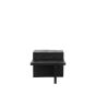 Skip salontafel 90x50x40 cm - zwart mangohout