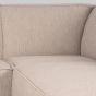 Bank Kay 2,5-zits boucle + ottomane - naturel
