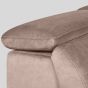 Livordo hoekbank links cosmo - taupe
