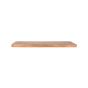 Restaurant/Bartafel Blad Rechthoekig Straight Edge 120x70 cm - naturel