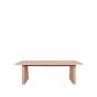Jule eettafel 210x100x75cm - naturel