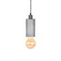Fresco hanglamp 1L 8x8 cm beton grijs