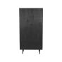Cotia wandkast 100x40x200 cm - zwart