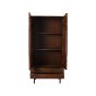 Rio wandkast 2-deurs 100 cm mangohout espresso