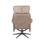 Verdal fauteuil micro suede - taupe