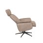 Verdal fauteuil micro suede - taupe