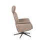 Verdal fauteuil micro suede - taupe