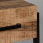 Bolivia salontafel rough mangohout 50 cm