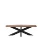 Zane salontafel 120x56x40 cm - espressso mangohout