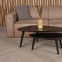 Blendy vloerkleed wol 200x300 cm taupe