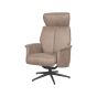 Verdal fauteuil micro suede - taupe