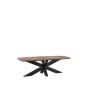 Zane salontafel 120x56x40 cm - espressso mangohout