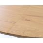 Marcie uitschuifbare eettafel Ø120-170 cm - naturel