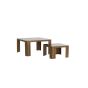 Oxe salontafel set van 2 - antiek brons