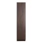 Lavinio wandkast 75x45x200 cm hout - donkerbruin