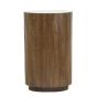 Dumosi zuil 60x35x100 cm hout - donkerbruin