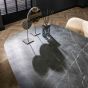 Marco eettafel 180 cm deens ovaal - zwart marmer look
