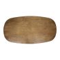 Estes eettafel 215 cm ovale massief mango - zand