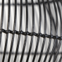 Pacino hanglamp rotan zwart 40cm van het woonmerk Light&Living