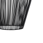 Abby hanglamp Ø19x26 cm mat zwart van het woonmerk Light&Living