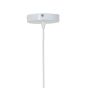 Tripoli hanglamp Ø37.5x58 cm rotan naturel/wit van het woonmerk Light & Living