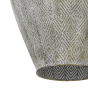 Lavello hanglamp antiek goud/wit 45 cm van het woonmerk Light & Living