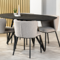 Dotan eettafel ovaal 160x90 cm