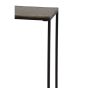 Hartsville sidetable set van 2 - donkerbruin/brons