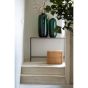 Hartsville sidetable set van 2 - donkerbruin/brons