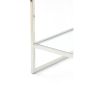 Mariki wandkast 55x40x180 cm - glas helder/nikkel