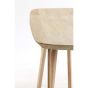 Quenza sidetable mangohout 160x44x82 cm - naturel