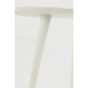 Asarpai bijzettafel Ø46x44 cm - crème
