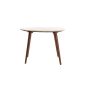 Romano salontafel - travertin zand/hout bruin