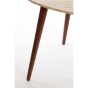 Romano salontafel - travertin zand/hout bruin