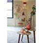 Romano salontafel - travertin zand/hout bruin