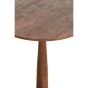 Ragusa ronde bijzettafel Ø47 cm - hout mat bruin