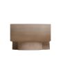 Polinna salontafel Ø90 cm - mat zand