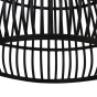 Timaka hanglamp Ø46x51 cm rotan zwart van het woonmerk Light&Living