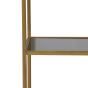 Mariki kast 100x40x90 cm smoke glas/goud van het woonmerk Light&Living