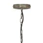 Lavello hanglamp antiek goud/wit 45 cm van het woonmerk Light & Living