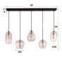 Elke hanglamp 5L diamond grain mix van het woonmerk Fraaai