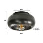 Owan plafondlamp 34cm van het woonmerk Fraaai