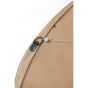 Sonora spiegel 120x5x80 cm hout mat donkerbruin