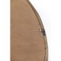Sonora spiegel 120x5x80 cm hout mat donkerbruin