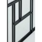 Refar spiegel ø120 cm - mat zwart
